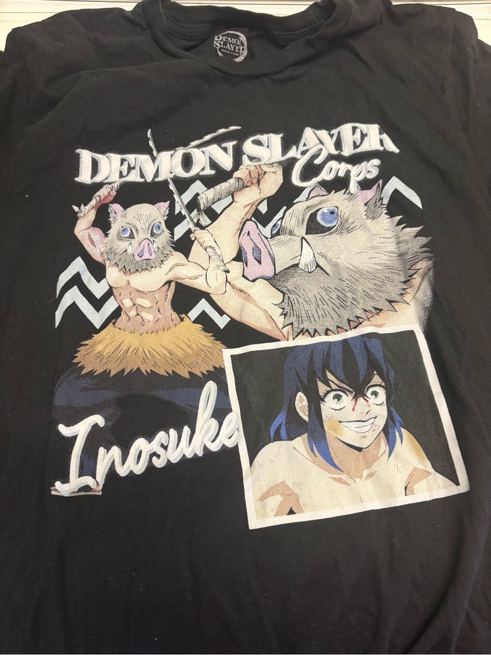 Demon slayer inosuke postcard tshirt size small